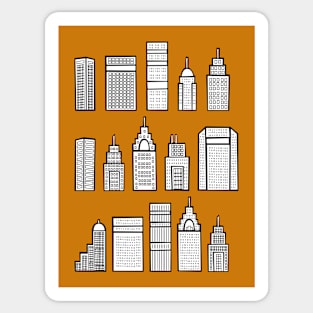 SKYSCRAPERS Sticker